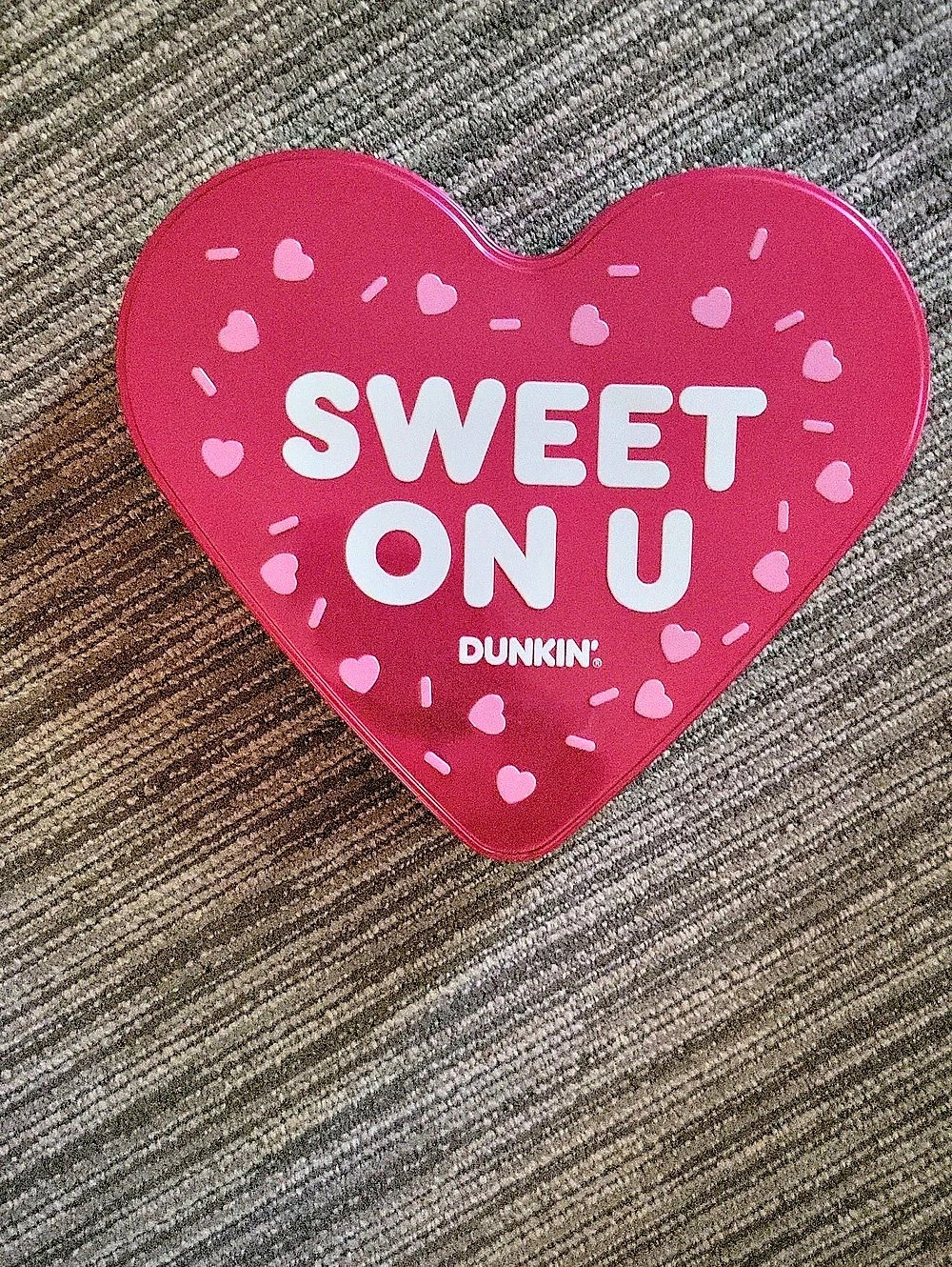 Dunkin' Valentine's Day Munchkins Heart Tin - Sweet On U